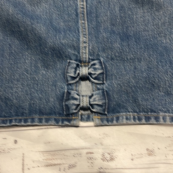Levi’s Denim Mom Skirt Big E Size 31 Preowned - Picture 7 of 13